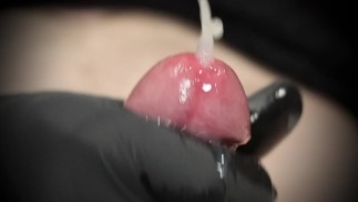 Замедленная съемка 4k огромный камшот