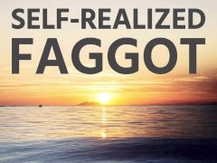 Self-Realized Faggot Encouragement and Humiliation Dirty Talk Audio Only