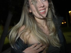 Hooked up with a tinder STRANGER, fucked him in public and let him give me a CREAMPIE - Hope Heaven - Screenshot 3 of 16 - Big Booty