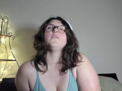 Light CBT and Cum Eating Femdom Hazel Sincaid