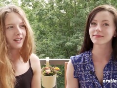 Ersties - Sinnliches Lecken und intensives Fingern bei einem lesbischen Date