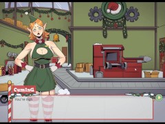 Claus' Secret Surprise [ XMAS HENTAI Game ] Ep.2 christmas factory making SEXTOY now !