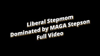 Real Female Orgasm and Closeup Creampie - Liberal Stepmom Dominated by MAGA Stepson