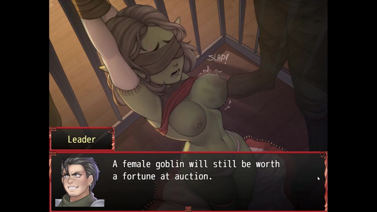 Harem In Another World [ Harem Hentai Game ] Ep.8 saving a cute gobelin  girl from BDSM session !