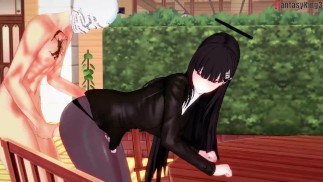 Sunako Nakahara Office girl nomikai blowjob | 2 | Full & POV on patreon: Fantasyking3