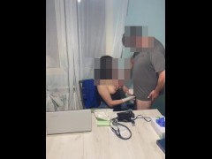 Seconda parte. Video full su onlyfans. Dottoressa sega e si fa sborrare