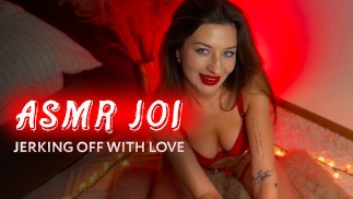 ASMR JOI * Sexy passionate brunette Amy Haze with love Mic Pumping Your Cock