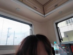 愛人菖とキャンピングカーデートでフェラを堪能してみた - Screenshot 7 of 16 - Outdoor