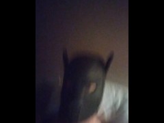 Sun jerking off for master