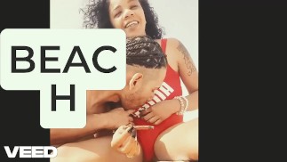 裸体海滩性情侣真正的公共