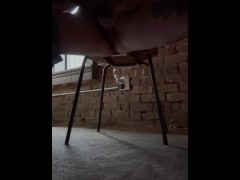 Naughty waiting to piss, can’t hold it