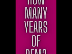 How many years of Rem Sequence does Jan 1st 2025 celebrate? Watch and find out! - Screenshot 1 of 16 - Pawg