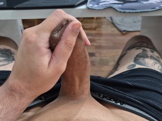 MY SUPER BIG DICK CUM- Subscribe to my Onlyfans: LKINGSBR