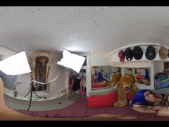 BLUE HAIR GIRL 360 NIGHT - BEST VR EXPERIENCE