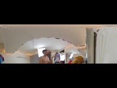 BLONDE SEX PARTY WITH MY STEP MOM 360 NIGHT - BEST VR EXPERIENCE - Spanish Passion: A Regular Guy an