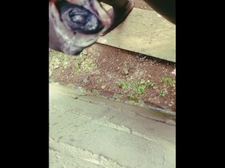 Самый длинный самый большой африканский черный член Mandingo со сливками и поглаживанием для нескольких камшотов