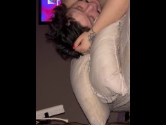 Eating my gagged BBW wife like she’s my last meal