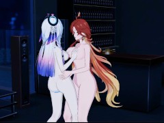 Citlali x Mavuika fuck each other 😍💖 ( Genshin Impact Yuri )