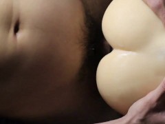 gently fucking juicy ass while wife washes socks