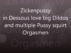 Zickenpussy rides Monsterdildo - Screenshot 1 of 16 - Big Dildo