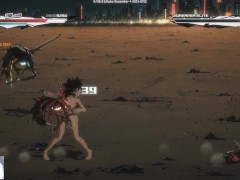 MUSCLE GOTH GIRL BEING FUCKED BY ALIEN MONSTERS - PURE ONYX