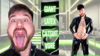 giant latex catsuit vore