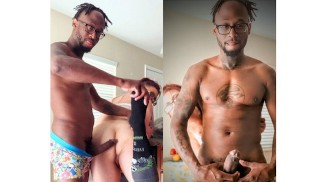 Татуированная брюнетка с большими сиськами скачет на члене доктора