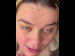 Let this bitch suck your dick