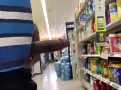 Jerking off on aisle 6