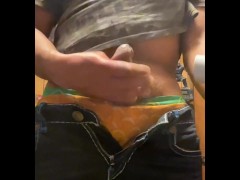 I use a hair dryer on the head of my horny dick for a deeply intense body shaking orgasm