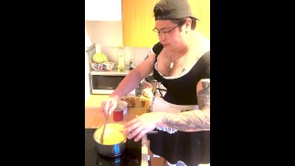 Getting wet and creamy
