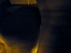 Ritual de inicio de año 2025 con semen en su vagina