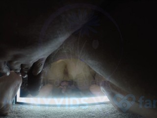 My Perverted Straight Edge Mirror Goon POV Reflection Dangling Close up Cock Twink Shorties