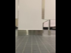 Horny Redhead Cannot wait to Squirt! Gym Changeroom Solo