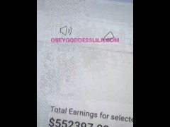 Findom Brag - $552,397 Drained From Paypigs At My Fan Club Alone - Financial Domination- Femdom