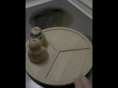 Romantic Sloths Begin To Spin Roughly On The Tight Space Of A Lazy Susan