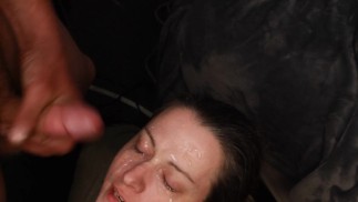Homemade Amateur facial # 1