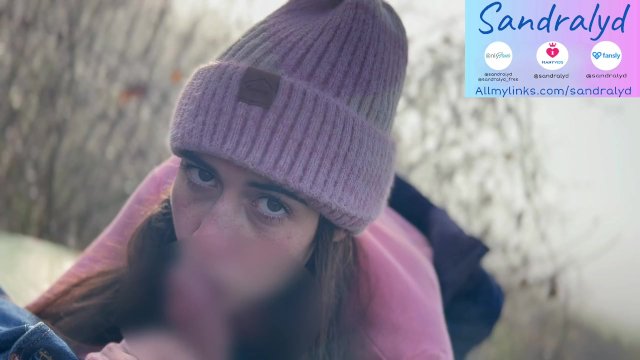 Winter pov blowjob