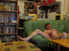 Jerking for you (5) with one testicle