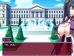 【H GAME】女退魔師レイカ♡Hアニメーション⑤ 背面騎乗位 エロアニメ Hentai Game Gallery