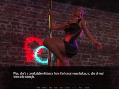 Jessica O'Neil 41 had amazing nite out dancing on stripper pole