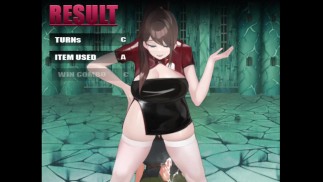 the mistress's buttocks and breasts