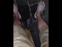 Wetting craftmens shorts again and again...