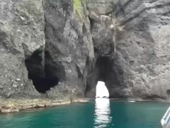 【個人撮影】北海道🐠 バスローブ姿の可愛い彼女の喉奥で優しく包み込むフェラチオが気持ちいい♡彼氏目線の主観映像♡／Japanese amateur hentai