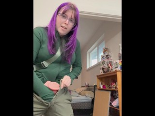 Come Watch my Play with my new Cock
