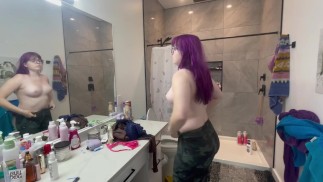 Ты превратился в мои трусики? (Предварительный просмотр полного видео на OF)