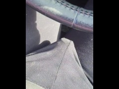 Orgasm with vibrator while driving 🤭 - Screenshot 6 of 16 - Public Vibrator