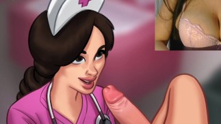 vSummer Time Saga- Hot MILF Nurse Giving MindBlowing Blowjob- 3D Porn Games