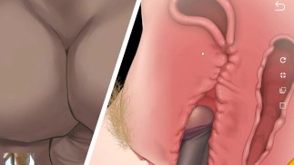 МИЛФА-БЛОНДИНКА ЭЛЬФИЙКА ДЕЛАЕТ КРИМПАЙ И ДОИТ ГОБЛИНА - LOOP QUEEN