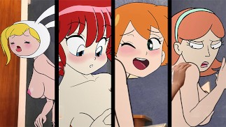 宝贝动漫合辑 Misty 口袋妖怪 Ranma 1/2 Jessica RICK & MORTY Fionna Cambell 冒险时间